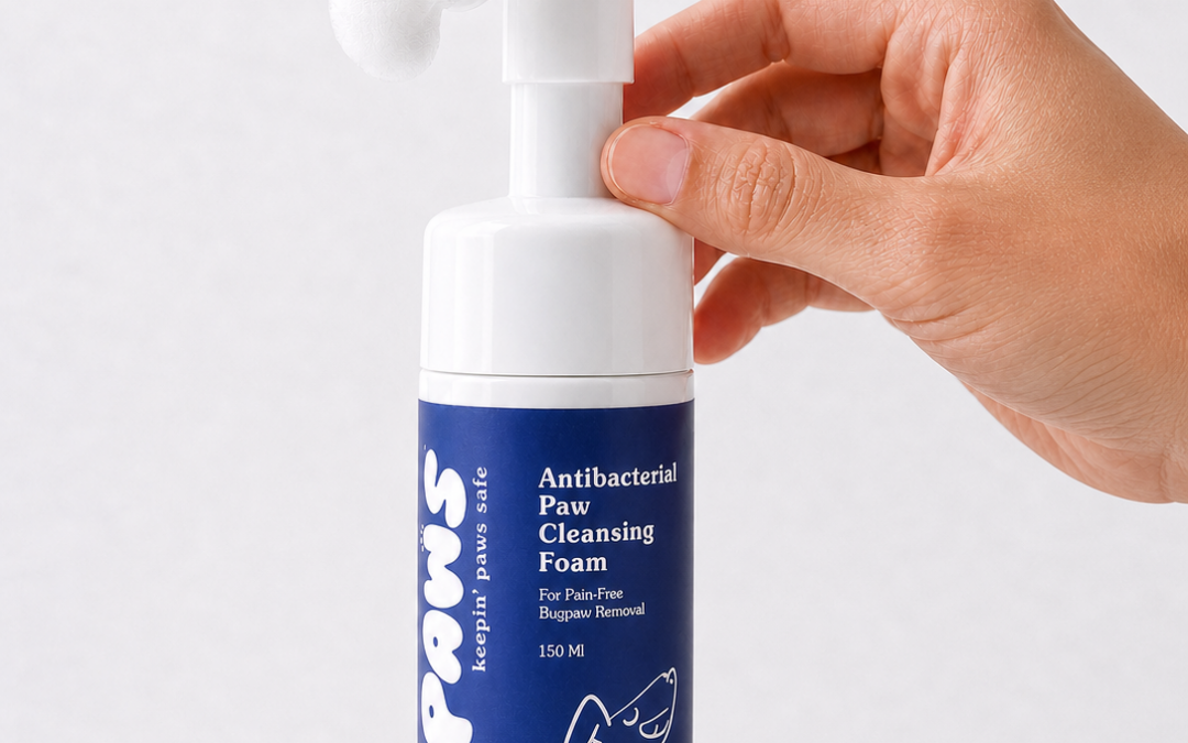 Bugpaws™ Antibacterial Paw Cleansing Foam